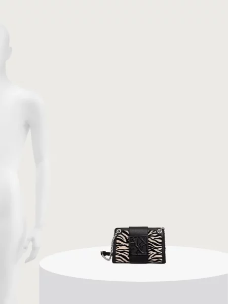 Замшевая сумка через плечо Armani Exchange