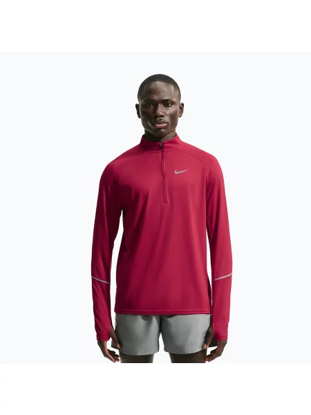 Кофта для бігу Nike Miler Dri-Fit UV Zip tough red червоний