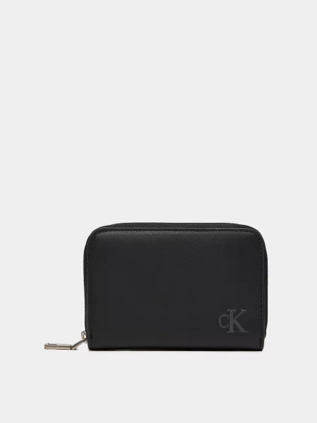 Calvin Klein Гаманець Поліуретан чорний