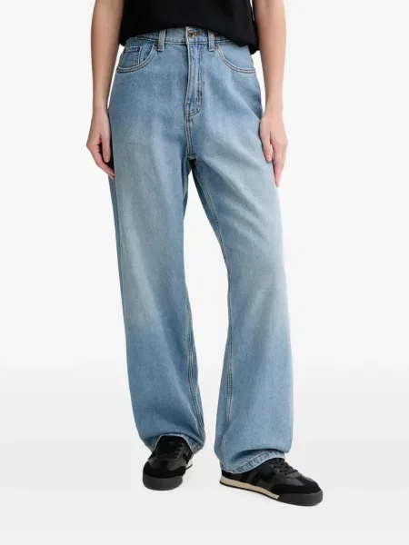 Pantaloni Vans în carouri albastru