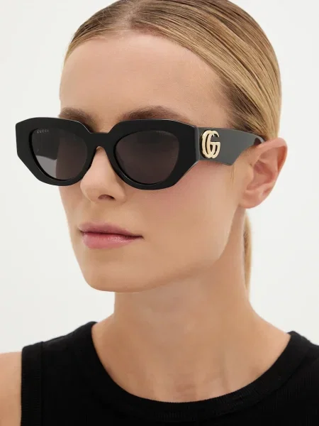 Gucci ochelari de soare pentru femei negru