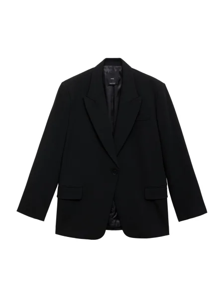 MANGO Blazer Upsala' črna