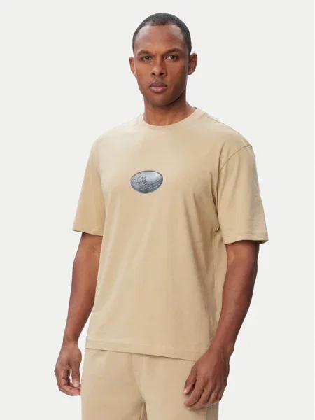 HUGO Tricou Nadero bej