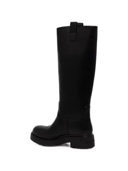 Cizme Armani Exchange cu autograf negru