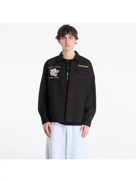 Куртка-рубашка Ripndip черная
