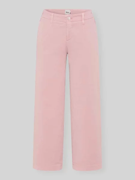 Jeansy z szeroką nogawką z mieszanki lyocellu model STYLE.MAINE S' Brax różowe