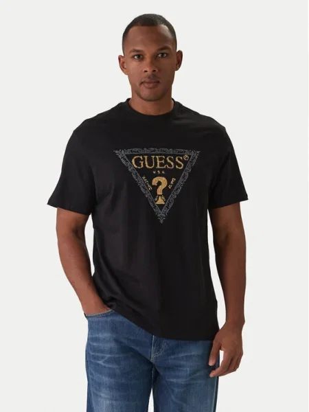 Guess Tricou negru