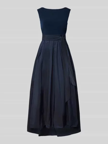 Sukienka wieczorowa z wiązanym paskiem Christian Berg Cocktail