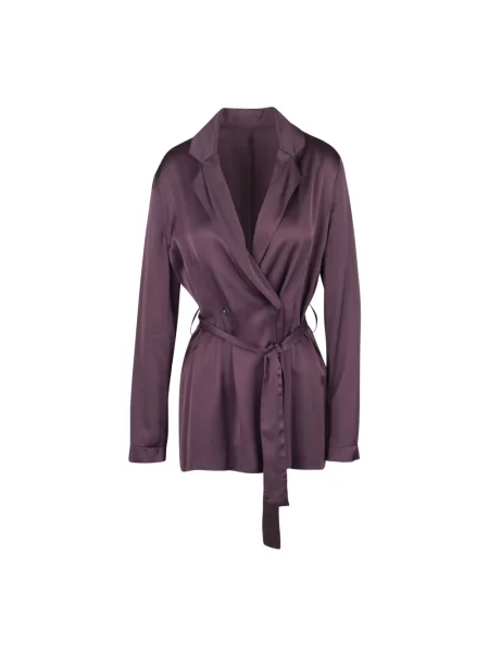 Marynarka Ottodame kopertowa fioletowa