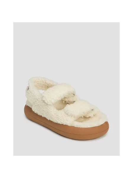 Sandały Moon Boot skórzane białe