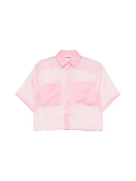 Krótka koszula Mazzarelli różowa