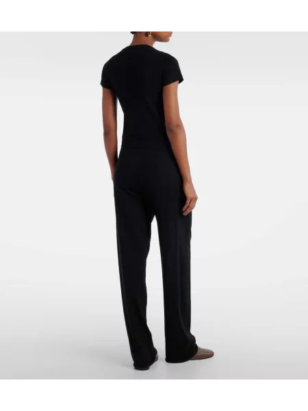Kašmírové tričko Extreme Cashmere čierna