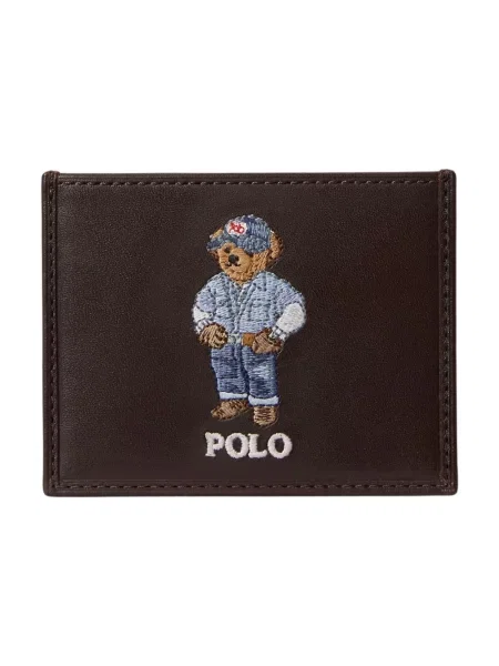 Polo Ralph Lauren portfel skórzany brązowy