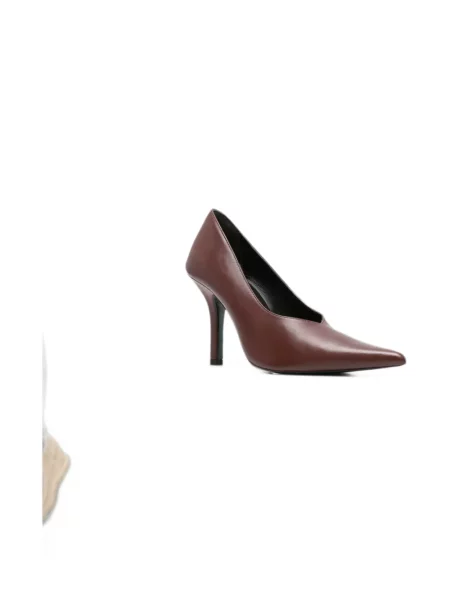 Pantofi cu toc Patrizia Pepe din piele maro