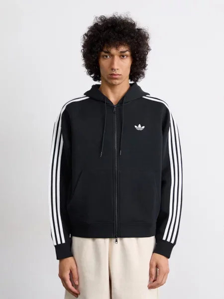 Adidas Mikina adicolor Spacer Čierna biela