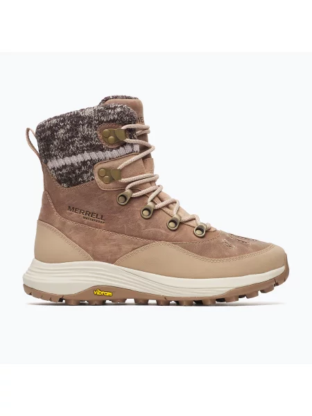 Ghete pentru bărbați Merrell Siren 4 Thermo Mid Zip WP black negru