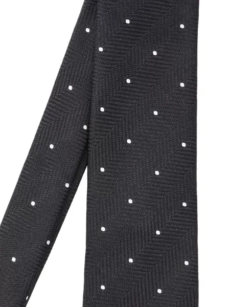 Cravată Tom Ford cu buline negru