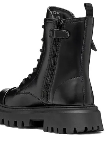 Geox Gležnjače J Maquinnens Girl M crna