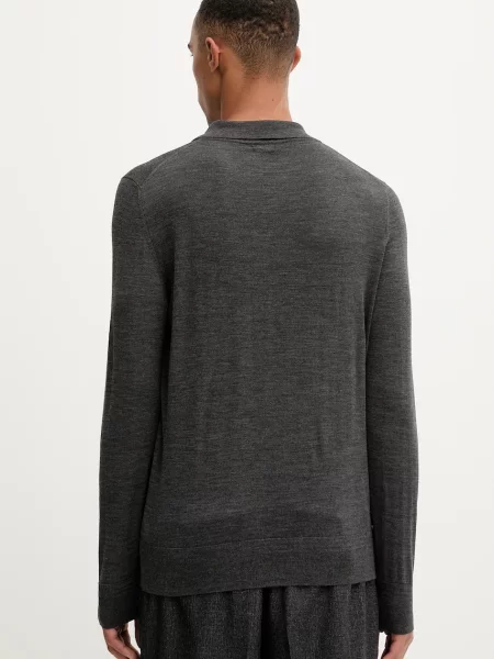 Vlněný svetr BARENA VENEZIA Knitwear Pevaron pánský šedá