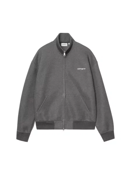 Bluza z kapturem Carhartt Wip z logo szara
