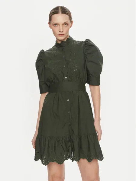 Gap Srajčna obleka zelena