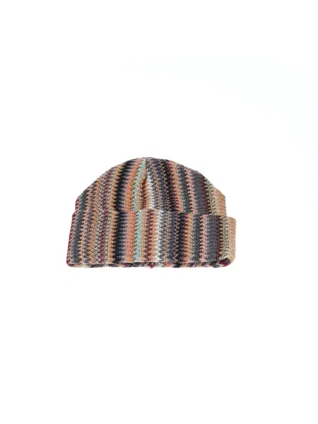 Czapka Missoni w geometryczne wzory