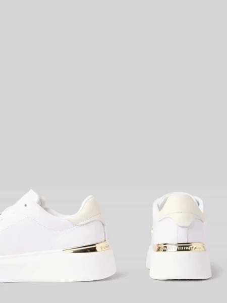 Sneakersy Tommy Hilfiger skórzane białe