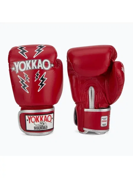 Boxerské rukavice YOKKAO Stadium red červené