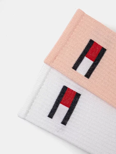 Tommy Hilfiger ponožky oranžové