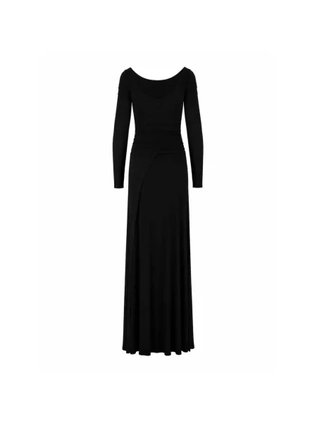 Sukienka maxi Elisabetta Franchi czarna