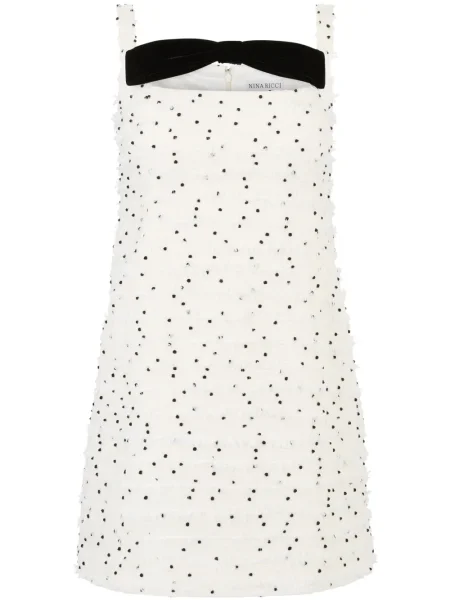 Rochie mini Nina Ricci de costum alb