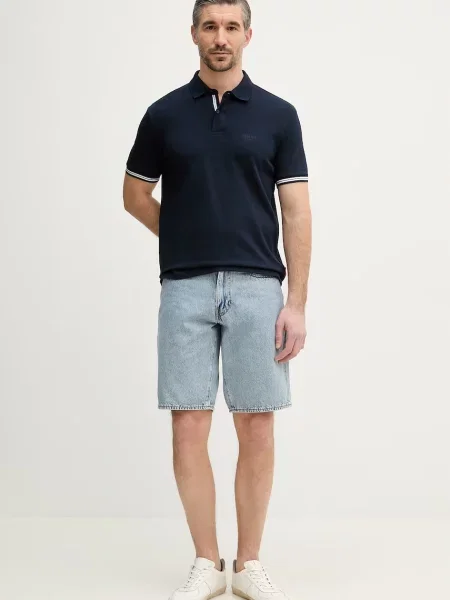 JOOP! Jeans Polokošeľa Comfort Fit modrá
