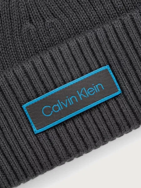 Calvin Klein beanie férfi szürke