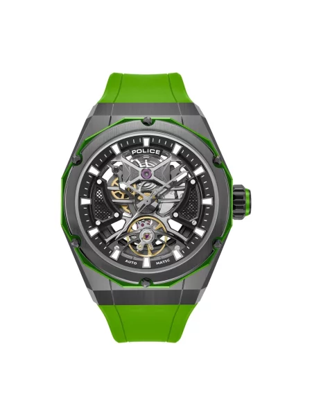 POLICE Analogové hodinky Automatic watch Dayton' zelená
