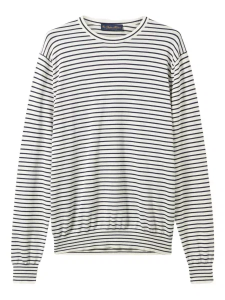 Tričko Brooks Brothers bílé
