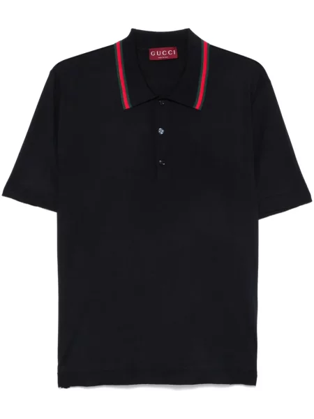 Polo Gucci tricotate albastru