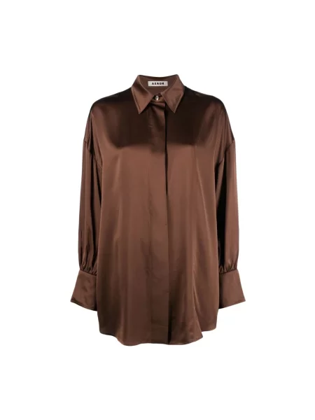 Koszula áeron brązowa