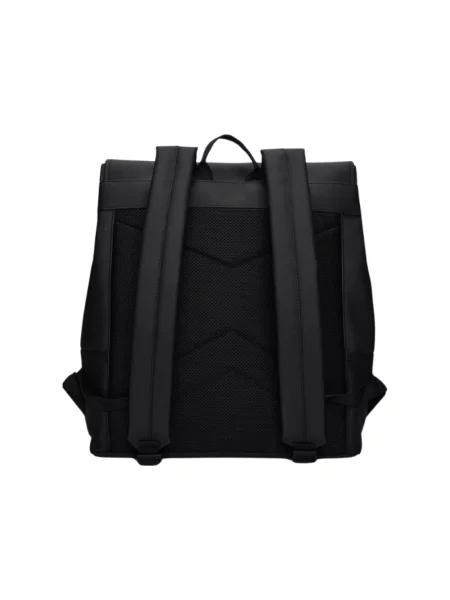 Rains Trail MSN Bag Black Unisex Plecaki i torby Rains Size: One size czarny