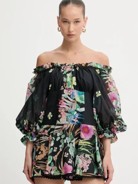 Obleka Charo Ruiz Ibiza Nai črna