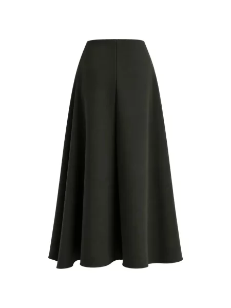 Fusta maxi Meimeij în linie A negru