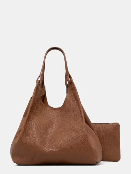 Gianni Chiarini torebka shopper skórzana DUA brązowa
