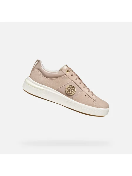 Sneakerși Geox alb