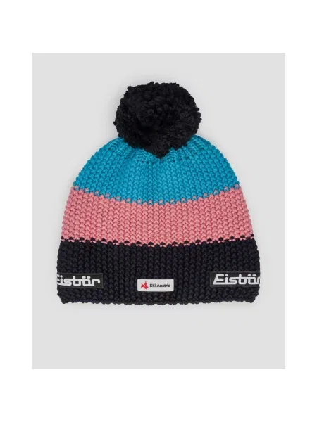 Zimná čiapka Eisbar Star Pompon MÜ Ska čierna