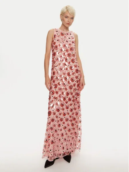 ROTATE Rochie cocktail Gillia roz