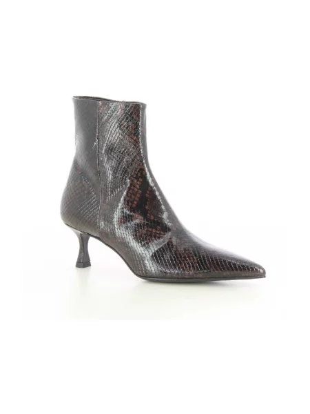 Buty do kostki Rotta skórzane brązowe