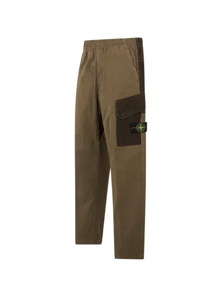 Hlače Stone Island kamenje zelena