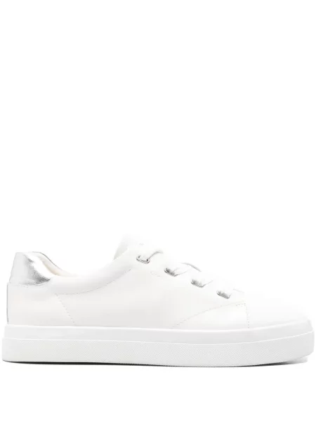 Sneakerși Gant din piele alb