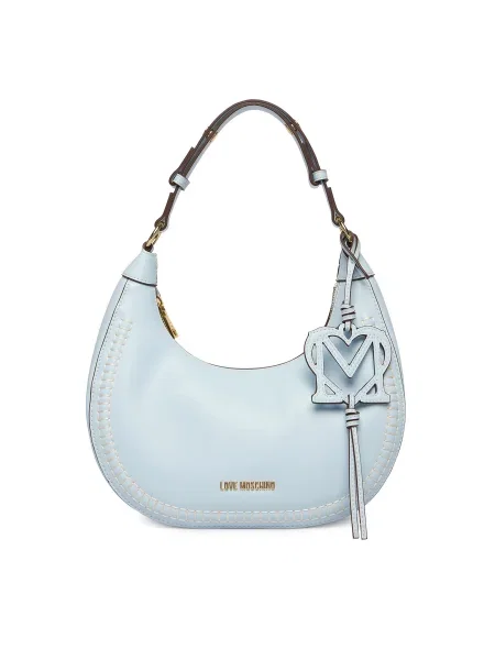 Geantă LOVE MOSCHINO celest albastru