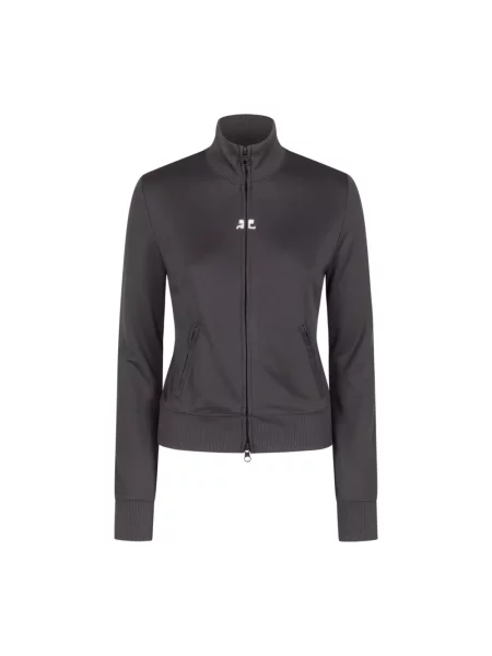 Bluza dresowa Courreges czarna