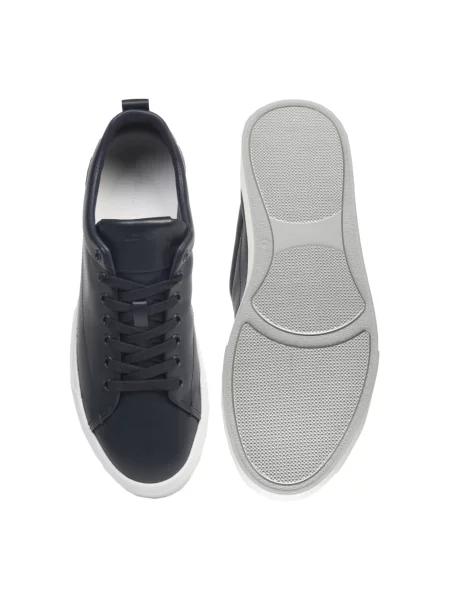 Sneakersy Baldinini skórzane niebieskie